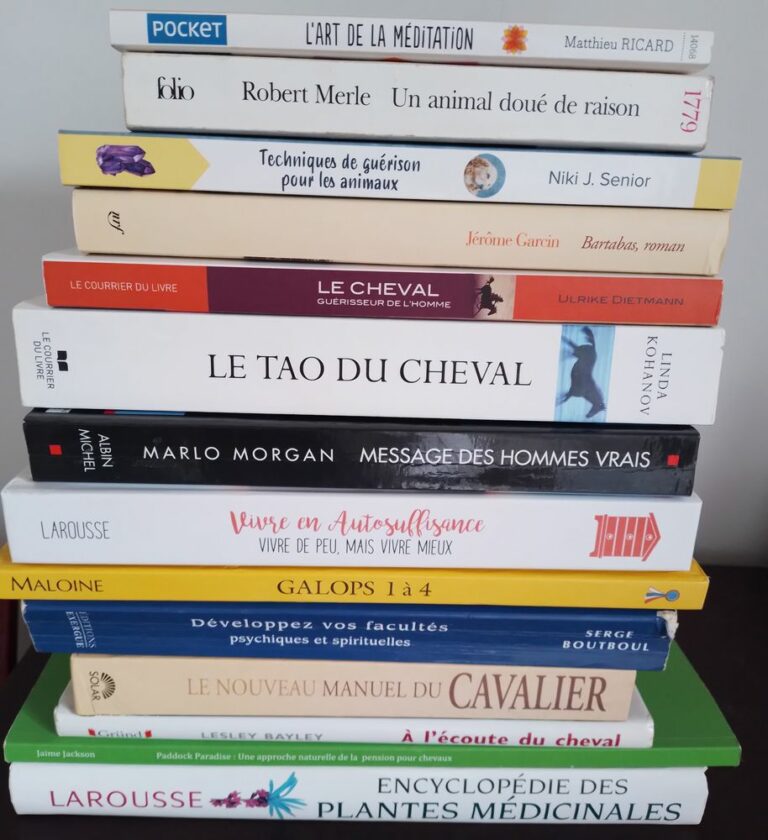 les livres qui ont changé ma vie avec les chevaux