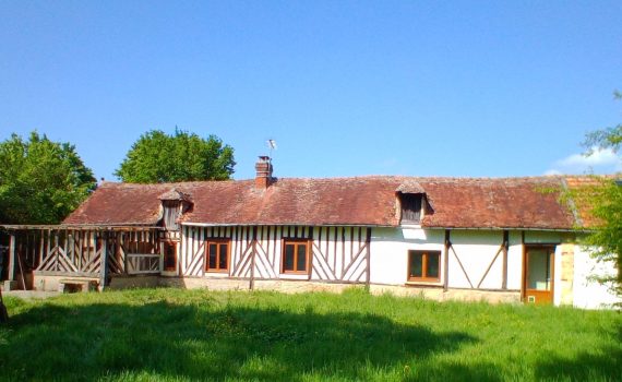 Ma longère normande avant les travaux de toiture