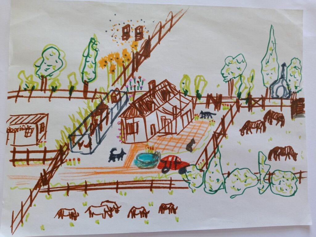 la vision de ma maison à la campagne